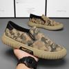 2025 Camouflage Canvas Shoes Men's Shoes Summer Breathable Sports and Leisure Shoes One Pedal Umbrella Cloth Old Cloth Shoes Men