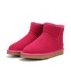 Genuine Leather Women's Snow Boots Suede Cotton Boots Low Calf Low Cotton Shoes Snow Shoes