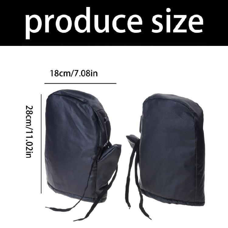 Термоизолированные мотоциклетные перчатки для езды, ветрозащитные, со светоотражающими элементами, чехол-муфта на руль для зимней езды