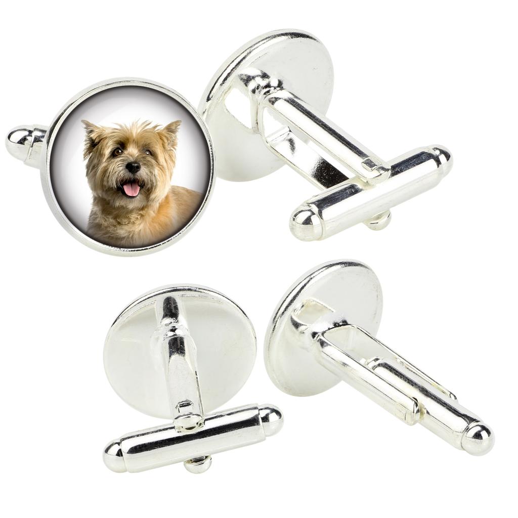 Cairn Terrier - cufflinks in a box, handmade jewelry, product of the Art-Dog brand