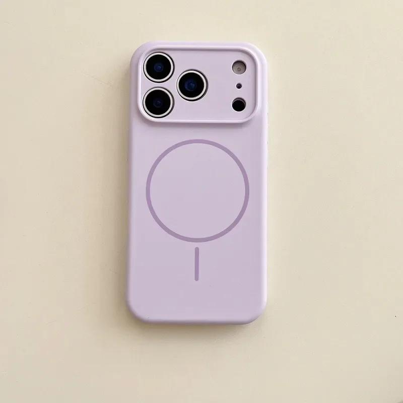 Для iPhone 17 Pro Max Воздушный Магнитный Чехол Magsafe для iPhone 16 14 15 Plus 11 12 13 Pro Max Мягкий Жидкий Силикон Ударопрочный Чехол