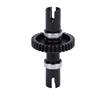 35T Center Differential Locker Gear Diff Spool Replacement for ARRMA 1 7 6s INFRACTION TYPHON Aluminum Alloy Black