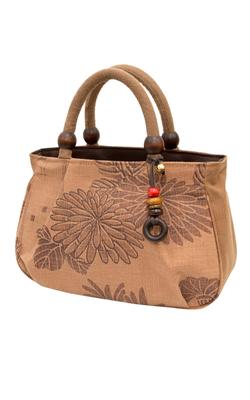 Сумка-тоут Made in Persimmon Shibu Japanese Aori Birthday Hanasarasa [crearekiki] Женская сумка, круглая, маленькая, легкая, Япония, окрашенная, носить, дамская сумочка, темно-бордовая,