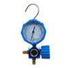 Single Manifold Gauge, Air Condition Manifold Gauge with Clear Scale, Fits R410A R22 R134A R404A