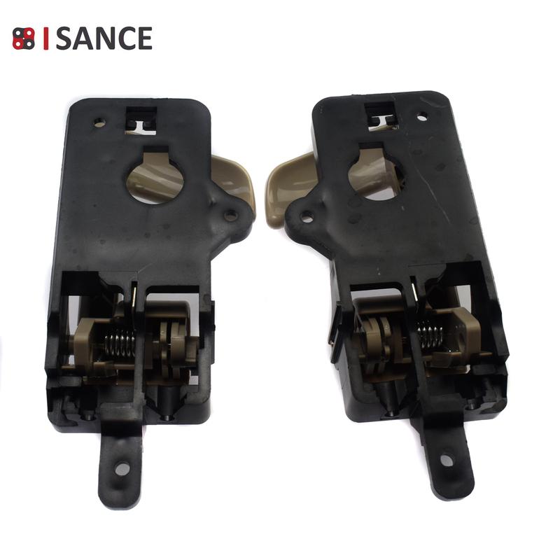 1/2/4 Pcs For 2007-2012 Hyundai Santa Fe 2.4L 3.5L Grey Beige Interior Door Handle Front Rear Left Driver OR Right Passenger