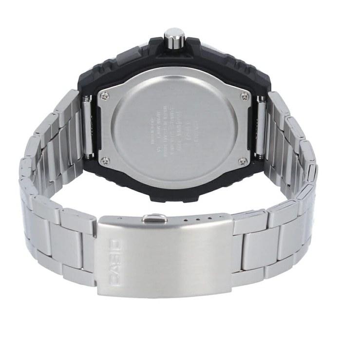 Casio Часы MWA-100HD-1A, Мужские, Кварцевые, Аналоговые, Серебристый/Черный