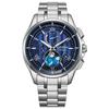 CITIZEN ATTESA Limited Edition DEAR Collection Lightweight Moon Sapphire Date Solar Gift Radio-Controlled Watch, Titanium, Waterproof, Phase,