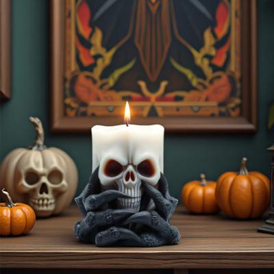 Силиконовая форма для свечей Diablo Ghost Claw Форма Смертельная хватка Силикон для домашнего декора Хэллоуин DIY поделки