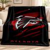 Плед Atlanta Falcons Фланелевый Плед Мягкий Уютный Плюшевый Плед для Дивана Кровати Легкий Домашний Декор На Открытом Воздухе Кемпинг