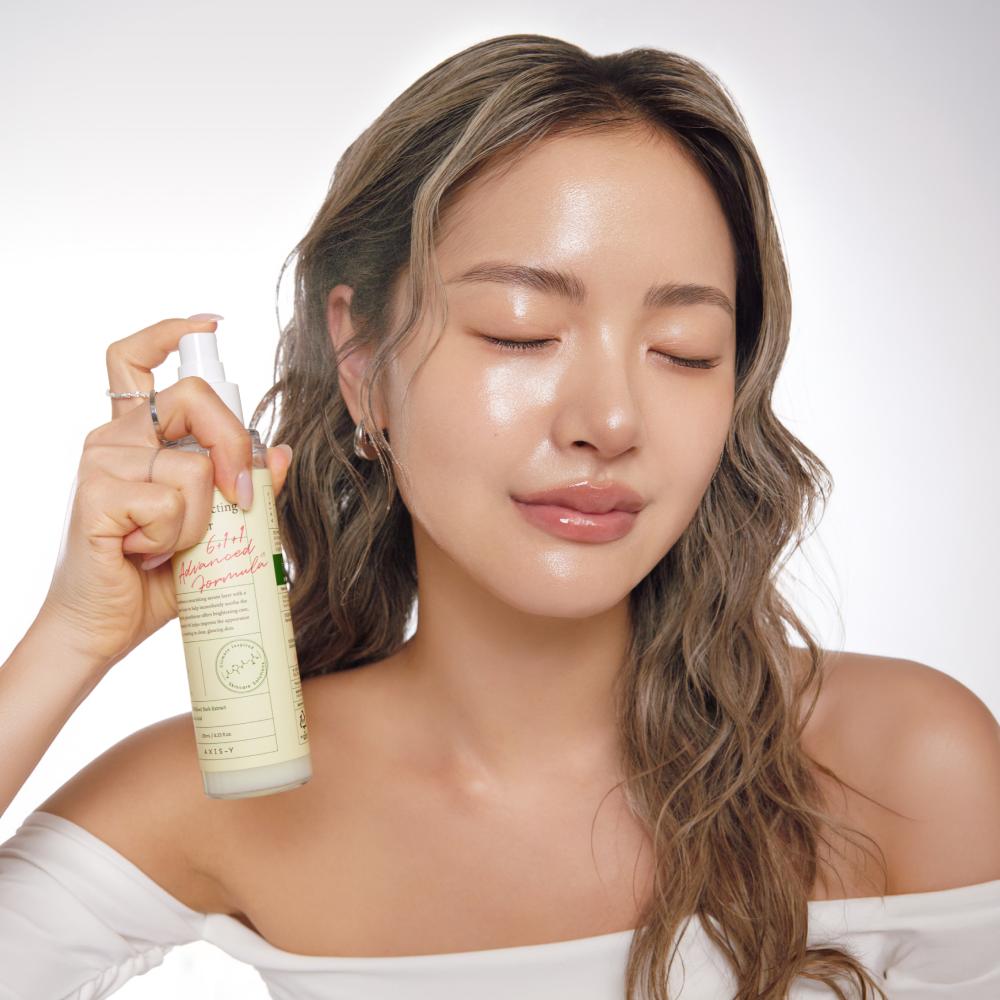AXIS-Y Тоник для сияния с коррекцией темных пятен 125 мл - Bright Balance Refresh, Корейский
