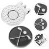 Magnetic Golf Hat Clip Removable Golf Cap Clips Portable Golf Ball Marker  Outdoor Sports