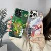 Японский мультфильм Луффи Зоро Санджи Чехол для телефона iPhone 11 12 13 14 15 16 17 Pro Max Plus Air X XS XR Крутой мальчик Ударопрочный Чехол