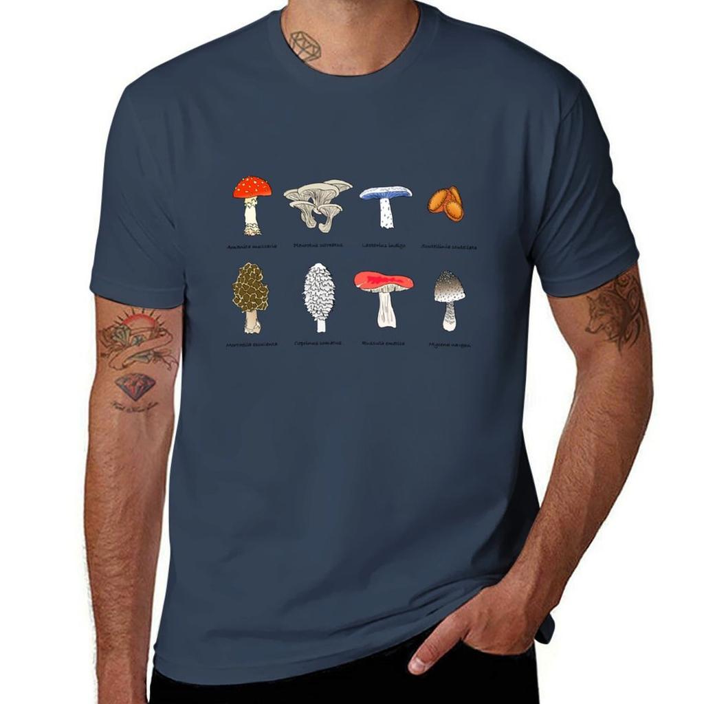 Mushroom Unisexia TShirt Cool Feeling Summer Tee Shirt