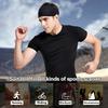 Sports Headband Running Fitness Sweatband Elastic Absorbent Sweat Cycling Jog Tennis Yoga Gym Head Band Hair Bandage Men Women