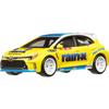 Hot Wheels Car Culture Slide Street 2023 Toyota GR Corolla Vehicle Toy Diecast Model Car for Ages 3 and Up, Yellow, HKC82
