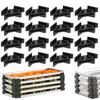 For Harvest Right Freeze Dryer Tray Stackers 16Pcs Plastic Racks for Drying Food Storage Compatible with Various Trays