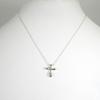 [Б/у] TIFFANY/Tiffany 925 Teardrop Cross Подвеска/ожерелье [g333-65]