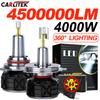 H7 Светодиодные Canbus 360 H4 H1 HB3 HB4 9012 Турбо Светодиоды Для Линзованных фар H8 H11 9005 9006 Автомобильные Лампы Фары Автомобильные Противотуманные Фары 6000K Свет