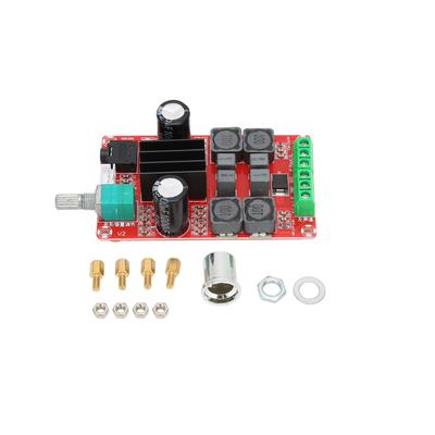 XHM189 2x50W Цифровая плата усилителя DC24V TPA3116D2 Двухканальная стерео плата усилителя мощности