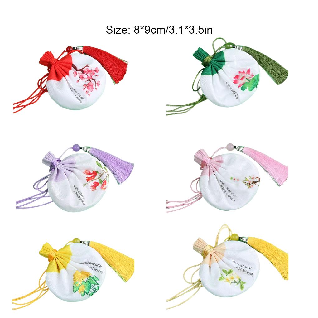 Мешочек Винтажный Китайский Стиль Портативные Ароматные Мешочки Упаковка Подвеска Сувенир для Вечеринки Ювелирные Изделия Декоративные