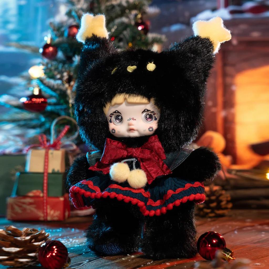 Новая серия Nommi Wonderful Christmas Eve, Блайндбокс, Рождественский ограниченный стиль, Календарь ожидания Рождества, Кукла, Модный игровой набор-украшение