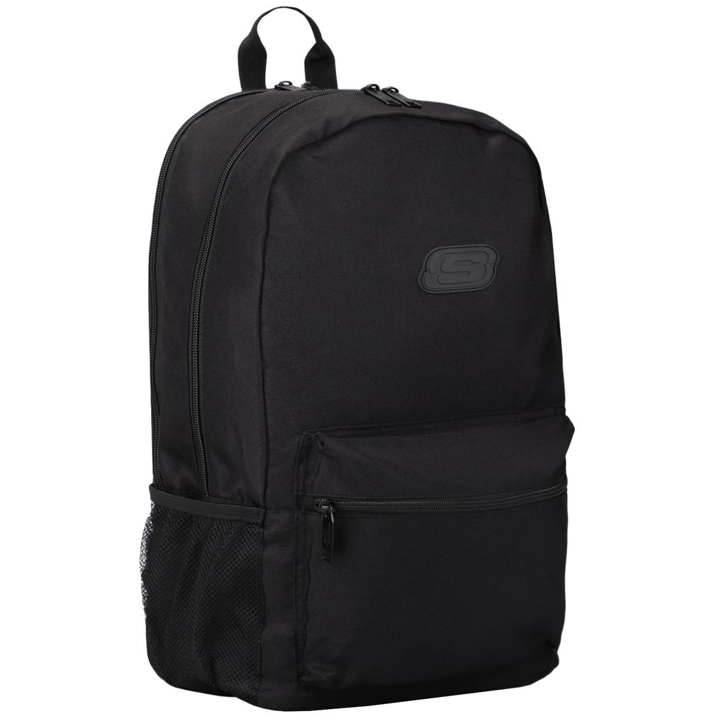 Skechers Essential Backpack, Unisex Black Backpack