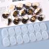 Crystal Rune Stones Silicone Molds Resin  Molds Runes Symbol Crystal Molds for Resin Divination Letter Epoxy Mold