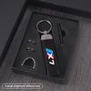 M Sport Styling Leather Car Emblem Keychain Accessories for Bmw M Performance G30 G32 3 4 5 7 M3 M4 M5 X1 X3 X5 X6 X4 X7 E61 E60 kycp51