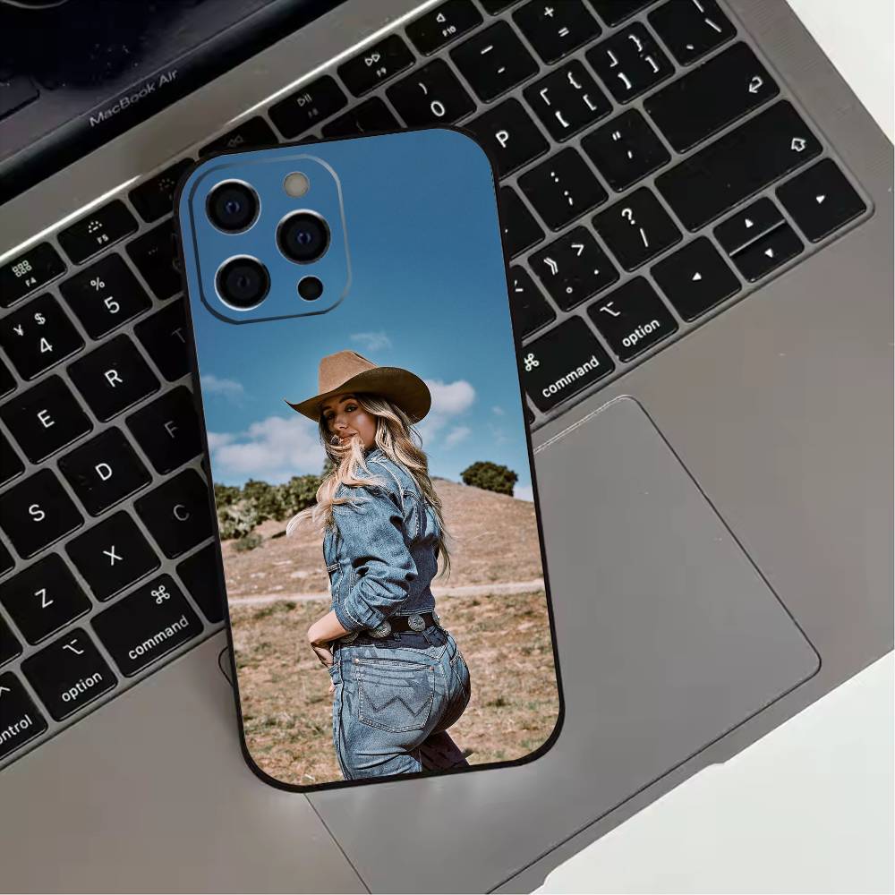 Lainey singer W-Wilson  Phone Case For iPhone 17,16,15,14,13,12,11 Plus,Pro Max,XS,Soft Silicone Black Cover