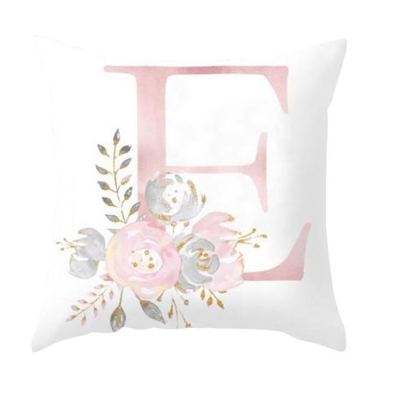 Английский алфавит с цветочным принтом наволочка на пояс наволочка для свадебной кровати