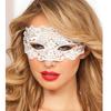 Festival Party Lace Mask White Amorphous Mask Hollow Sexy Party Dance Nightclub Eye Mask