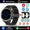 2025 Новый Bluetooth-звонок Умные часы Мужские Для Huawei AMOLED HD Большой экран Пульс NFC IP68 Водонепроницаемые GPS Спортивные Умные часы
