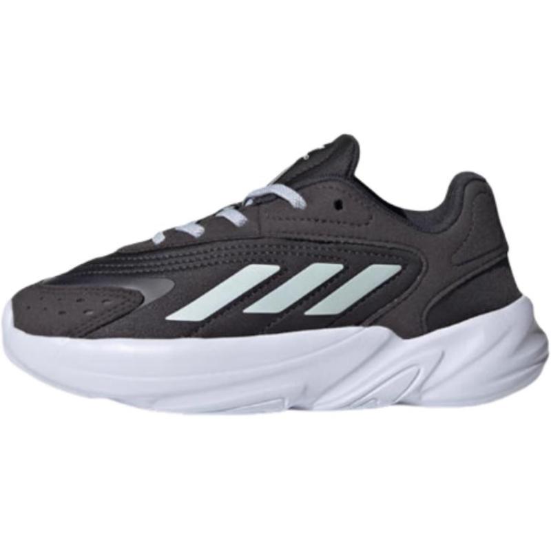 adidas Originals Ozelia Амортизация, Износостойкие Низкие Детские Кроссовки для Повседневной Носки Черные Дети Возраст 3-7 Лет Кроссовки IH8032