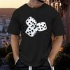 European and American men's trend simple style 3D digital printing short-sleeved T blood, can be sent on behalf of one piece