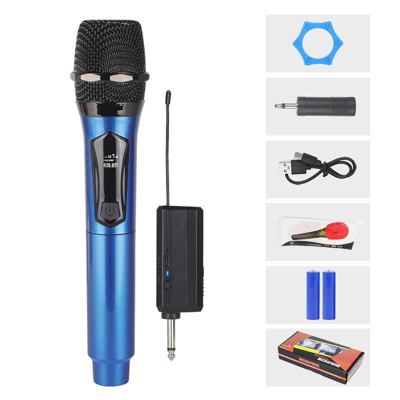 Популярный беспроводной микрофон 108 с 2.4G Dual Home KTV и динамиком для уличной сцены