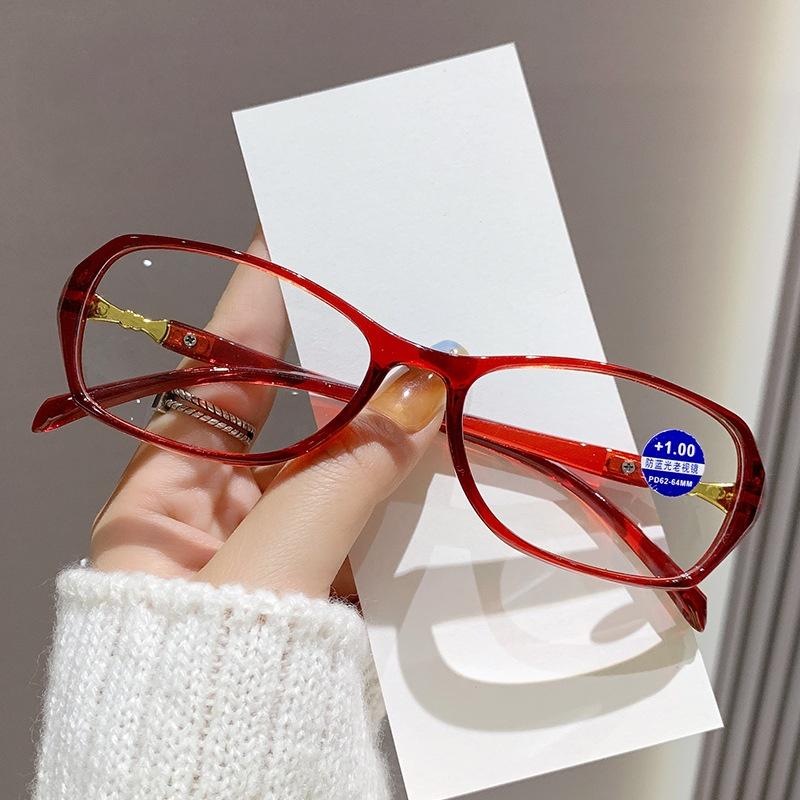 Fashion Women Reading Glasses Men Ultralight HD Lens Presbyopic Glasses Eyewear Vintage Trendy Anti-fatigue Eyeglasses +1.0+4.0