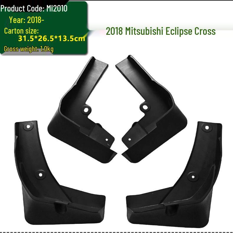Совместимые накладки на крылья для Eclipse Cross 2018 (09-2020) и ASX, Mitsubishi XPANDER.