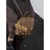 Cartoon Bread Shoulder Bag With Pu Material Compact Storage For Daily Commute And Travel