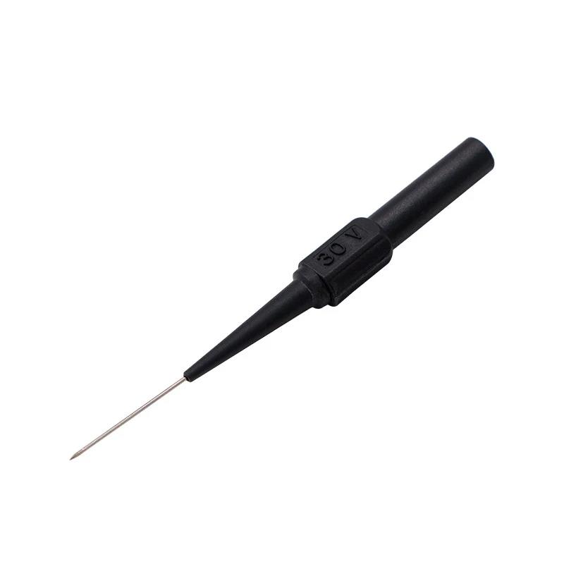 10Pcs 30V Diagnostic Tools Multimeter Test Lead Extention Back Piercing Needle Tip Probes Car Automotive Test Probe Kit 0.7MM Code Readers 4