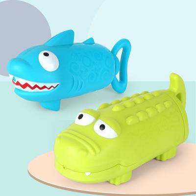 Выдвижная игрушка-распылитель воды Крокодил Акула Поросенок Распылитель воды Ванная Душ Игрушки для купания Летний пляж Плавательный бассейн Игровые игрушки