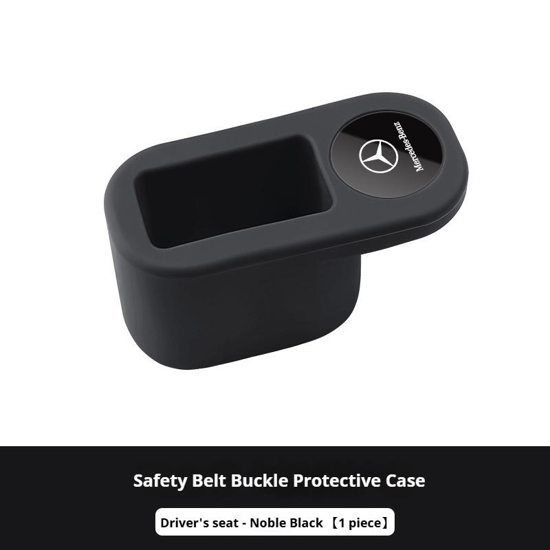 CQQ1 For Mercedes Benz A C E S Class AMG CLA CLS W212 GLC CLK W205 Seat Belt Socket Protective Cover Plug Seat Car Ornaments Supplies