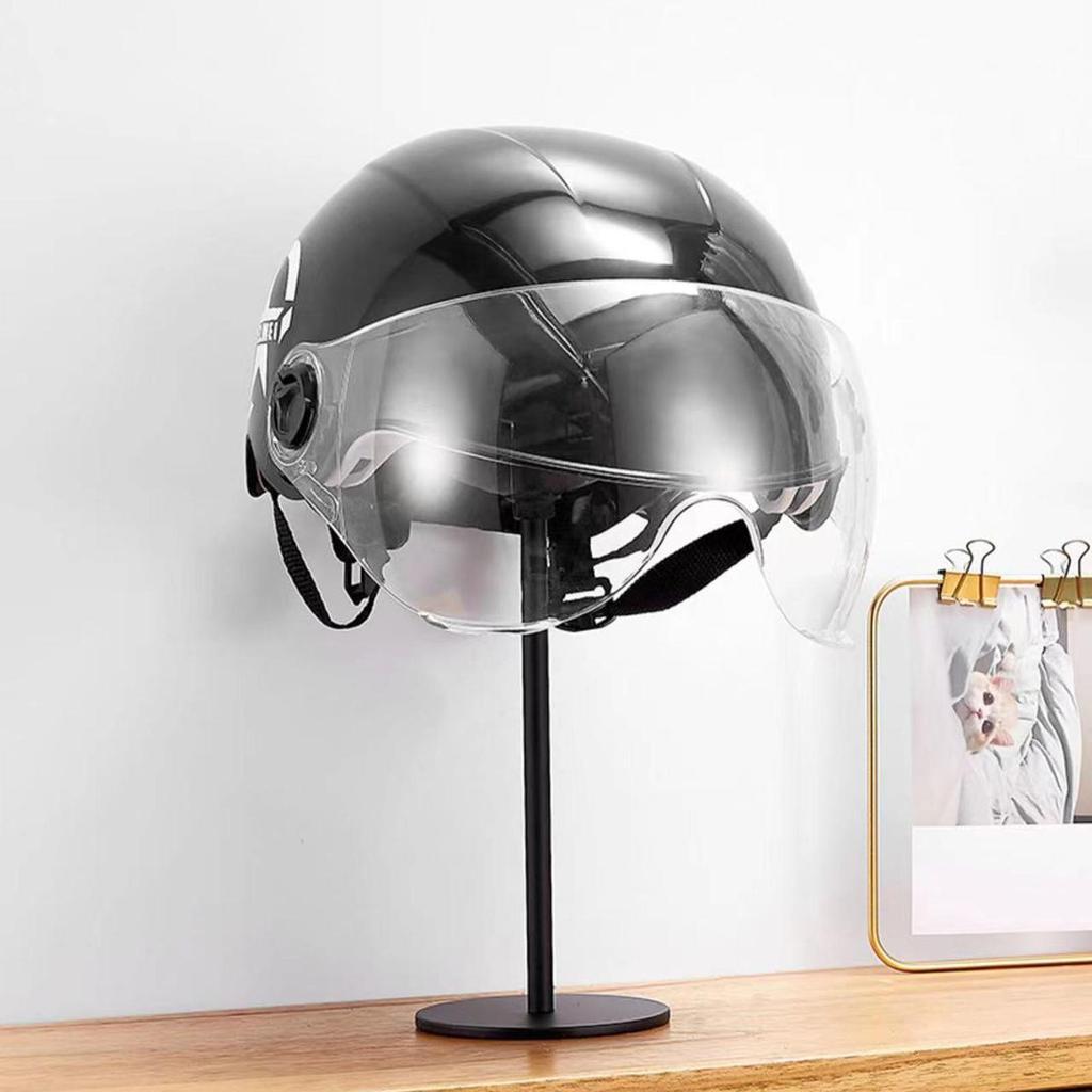 Helmet Hanger 180 Degree Rotating Bicycle Helmet Display Hanger Stand Helmet Accessories Wall Mounted for Motorcycle Bike Coats