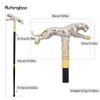 Золотой Белый Бегущий Леопард с Хвостом Трость Декоративная Косплей Вечеринка Модная Трость Хэллоуин Посох-Трость 94см