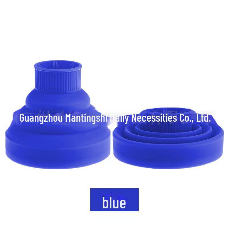 Складной телескопический силиконовый фен-капюшон - многофункциональная ветровая насадка для сушки и придания формы