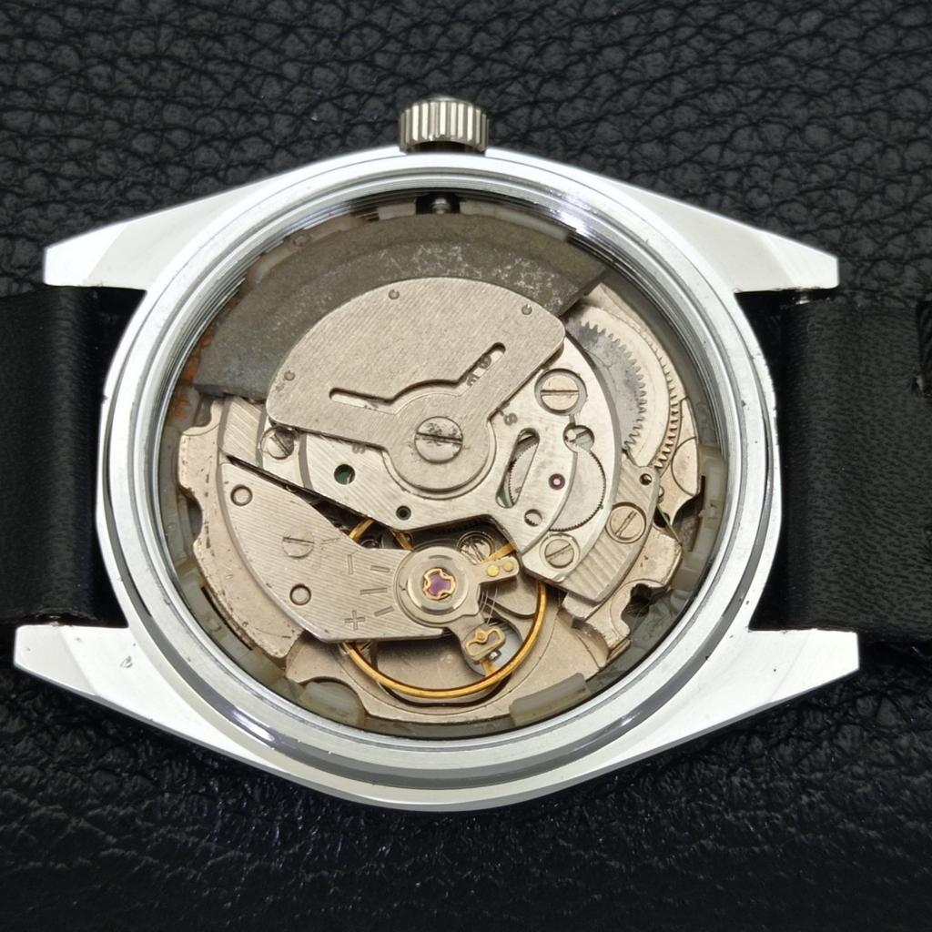 ВОССТАНОВЛЕННЫЕ АВТОМАТИЧЕСКИЕ МУЖСКИЕ ЧАСЫ SEIKO 5, СДЕЛАНО В ЯПОНИИ, ЧЕРНЫЙ ЦИФЕРБЛАТ, ИЗГОТОВЛЕННЫЙ НА ЗАКАЗ a440083-2