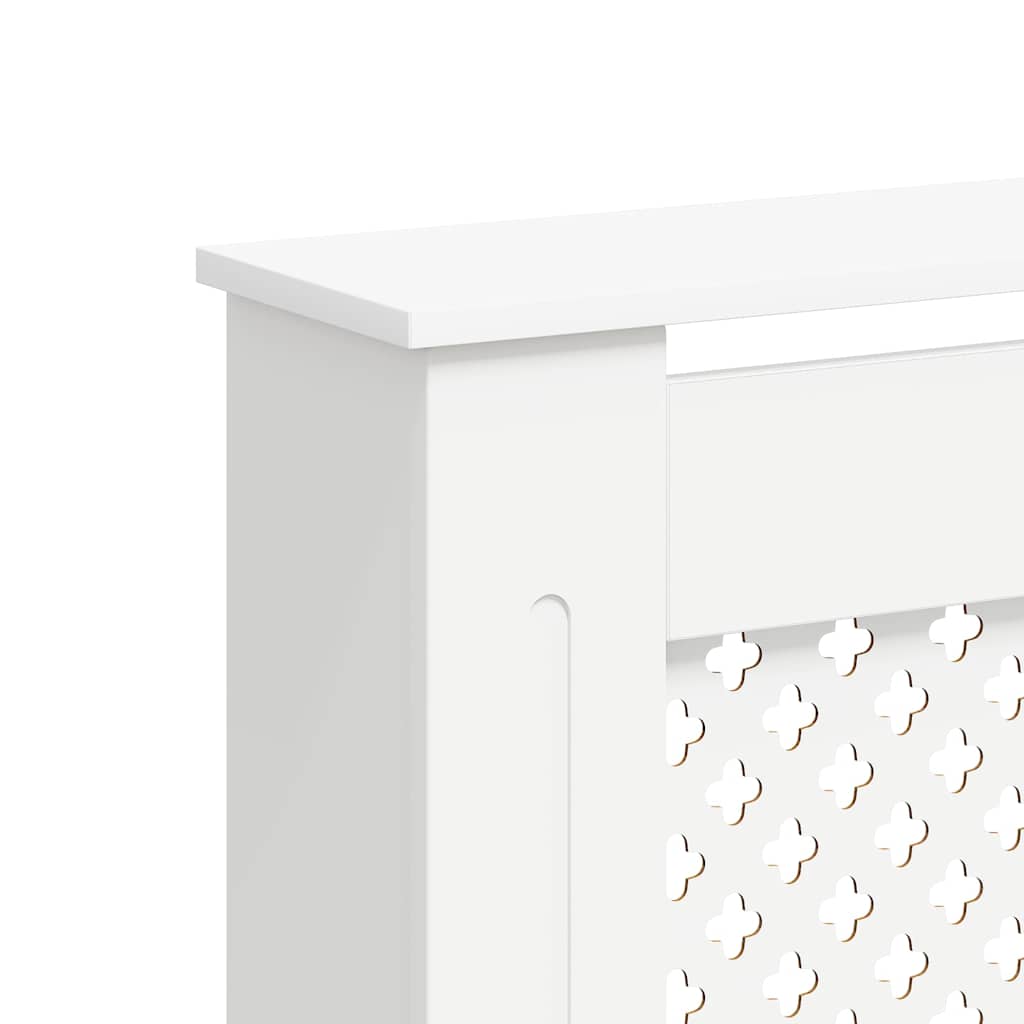 Radiator Covers 2 pcs White 172 * 19 * 81.5 cm MDF