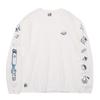 Футболка Retro Space Adventure Brushed White L/S мужская