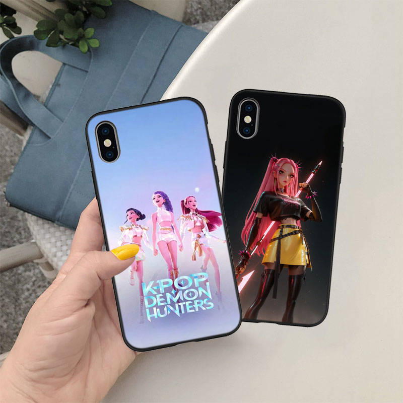 IR16 K-Pop Охотники на демонов Чехол для телефона для iPhone 7 8 11 12 13 14 15 16 16E XS Pro Max XR X SE