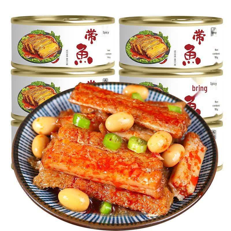 Готовая к употреблению консервированная рыба Hongta