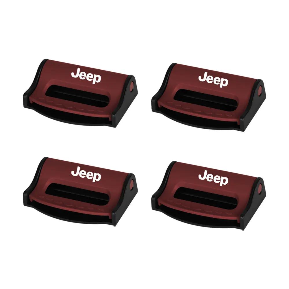 Для автомобиля Jeep Стопор-пряжка ремня безопасности Автоматический ограничитель-зажим ремня безопасности для Jeep Grand Cherokee Wrangler JK Gladiator Comp